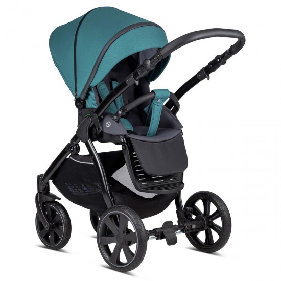 Noordi Sole Go 3 in 1 Travel System + Isofix Base, Teal