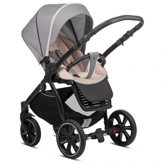 Noordi Sole Go 2 in 1 Pram, Warm Grey