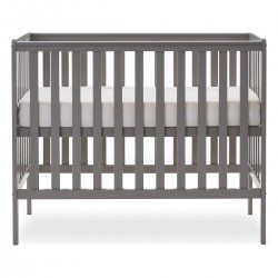 Obaby Bantam Space Saver Cot, Taupe Grey