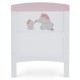 Obaby Grace Inspire Cot Bed & Underdrawer, Me & Mini Me Elephants Pink