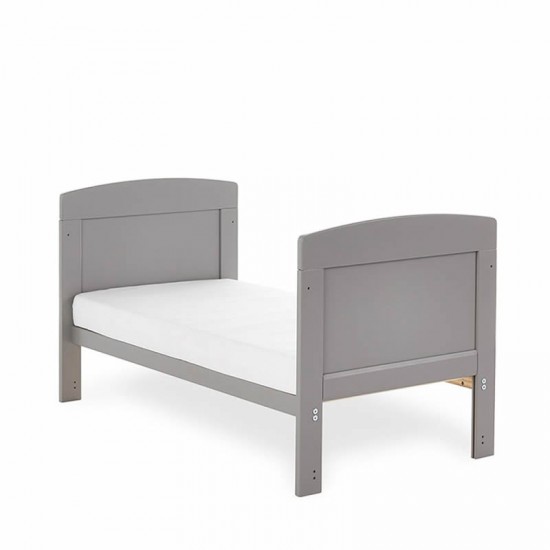 Obaby Grace Mini Cot Bed, Taupe Grey