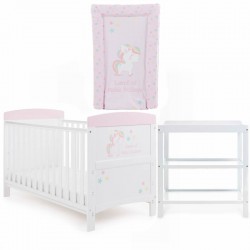 Obaby Grace Inspire 2 Piece Room Set, Unicorn