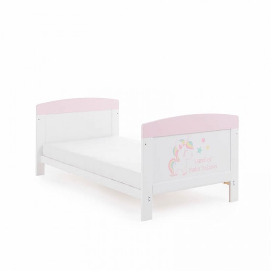 Obaby Grace Inspire Cot Bed, Unicorn