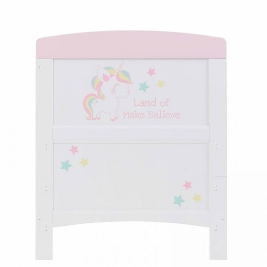 Obaby Grace Inspire Cot Bed, Unicorn