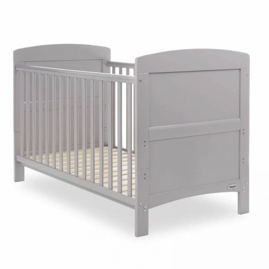 Obaby Grace Cot Bed, Warm Grey