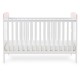 Obaby Grace Inspire Cot Bed, Water Colour Rabbit Pink