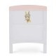 Obaby Grace Inspire Cot Bed, Water Colour Rabbit Pink