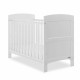 Obaby Grace Mini Cot Bed, White