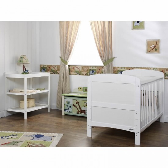 Obaby Grace 2 Piece Room Set, White