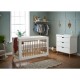 Obaby Maya Mini 2 Piece Room Set, White with Natural