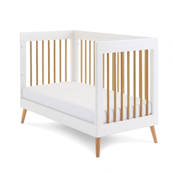 Obaby Maya Mini 3 Piece Room Set, White with Natural