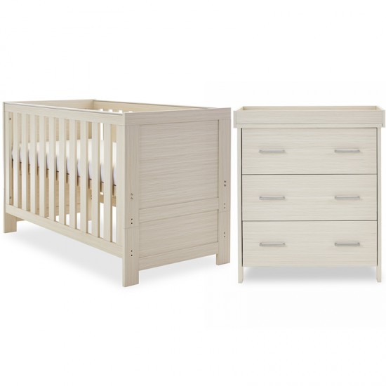 Obaby Nika 2 Piece Room Set, Oatmeal