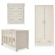 Obaby Nika 3 Piece Room Set, Oatmeal