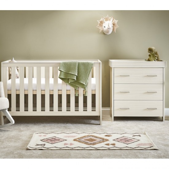 Obaby Nika 2 Piece Room Set, Oatmeal