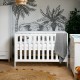 Obaby Nika Cot Bed, White Wash