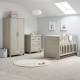 Obaby Nika 3 Piece Room Set, Grey Wash