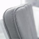 Obaby Deluxe Reclining Glider Chair and Stool, White with Grey Cushion