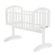 Obaby Sophie Swinging Crib & Mattress, White