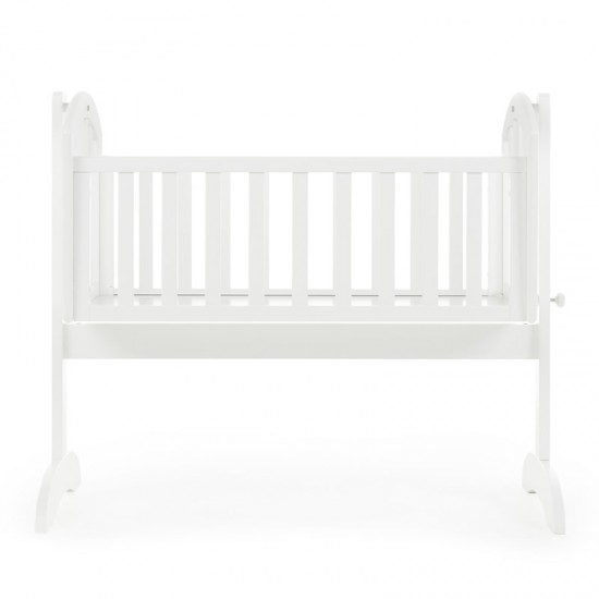 Obaby Sophie Swinging Crib & Mattress, White