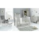 Obaby Stamford Classic Sleigh 5 Piece Room Set, Warm Grey