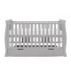 Obaby Stamford Classic Sleigh Cot Bed, Warm Grey