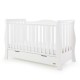 Obaby Stamford Luxe Sleigh 2 Piece Room Set, White