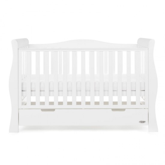 Obaby Stamford Luxe Sleigh 7 Piece Room Set, White