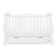 Obaby Stamford Luxe Sleigh 5 Piece Room Set, White