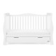 Obaby Stamford Luxe Sleigh 2 Piece Room Set, White