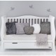 Obaby Stamford Luxe Sleigh 7 Piece Room Set, White