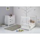 Obaby Stamford Mini Sleigh 2 Piece Room Set, White