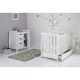 Obaby Stamford Mini Sleigh 2 Piece Room Set, White