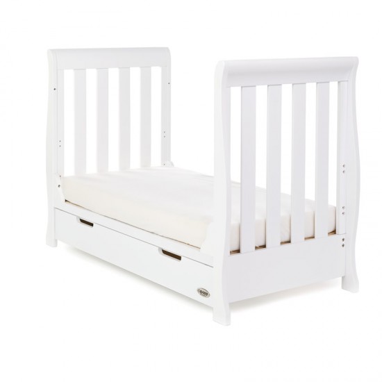 Obaby Stamford Mini Sleigh 3 Piece Room Set, White