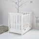 Obaby Stamford Mini Sleigh Cot Bed, White