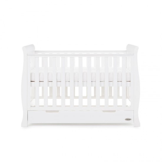 Obaby Stamford Mini Sleigh 2 Piece Room Set, White