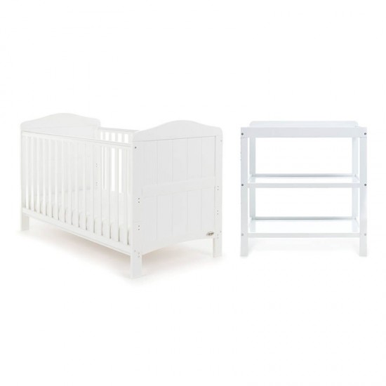 Obaby Whitby 2 Piece Room Set, White