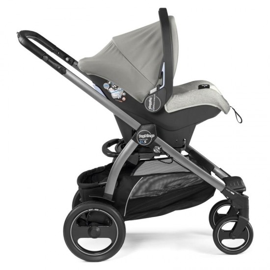 Peg Perego Book 51 S Modular Culla Pop-Up Travel System, Luxe Pure