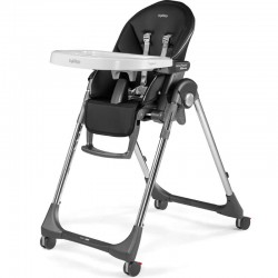 Peg Perego Prima Pappa Follow Me Special Edition Highchair, High Tech Licorice