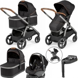 Peg Perego Ypsi Modular i-Size Travel System, Ebony