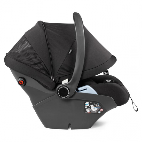 Peg Perego Primo Viaggio Lounge Reclining i-Size Infant Car Seat, Onyx