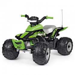 Peg Perego Corral T-Rex 330W 12v Quad Bike, Green