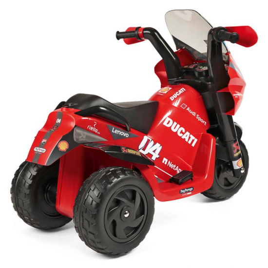 Peg Perego Ducati Desmosedici Evo 6v Battery 3 Wheel Motorbike