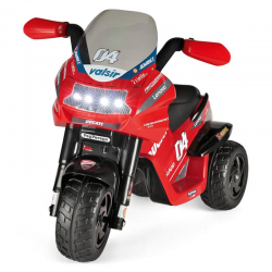 Peg Perego Ducati Desmosedici Evo 6v Battery 3 Wheel Motorbike