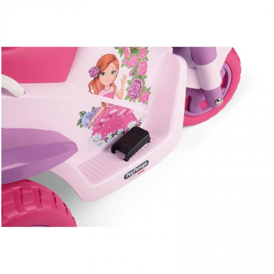 Peg Perego Flower Princess 6v Battery 3 Wheel Motorbike