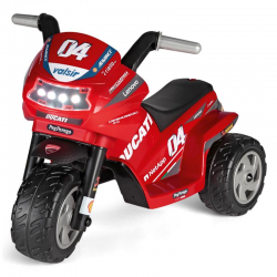 Peg Perego Mini Ducati Evo 6v Battery 3 Wheel Motorbike