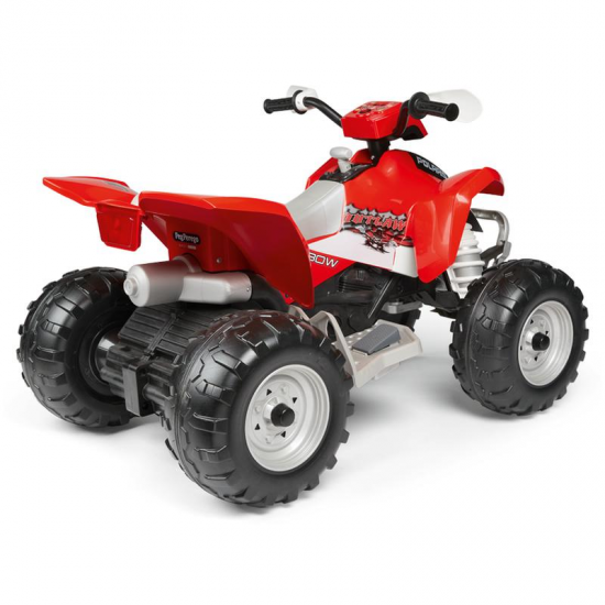 Peg Perego Polaris Outlaw 330W 12v Quad Bike, Red