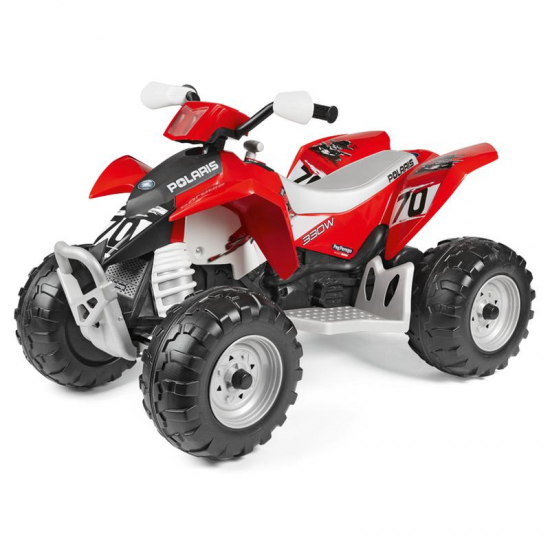 Peg Perego Polaris Outlaw 330W 12v Quad Bike, Red