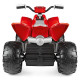 Peg Perego Polaris Outlaw 330W 12v Quad Bike, Red