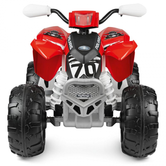 Peg Perego Polaris Outlaw 330W 12v Quad Bike, Red