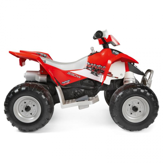 Peg Perego Polaris Outlaw 330W 12v Quad Bike, Red